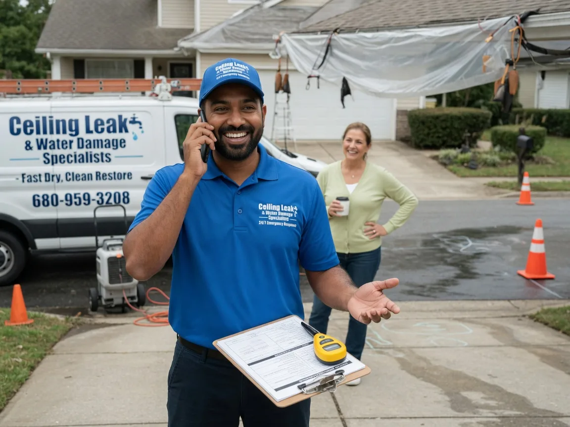 Ceiling Leak Cleanup Yutan, NE FAQs